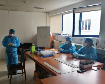 Rapid tests για τον Covid-19 στην ΥΠΑ σε συνεργασία με τον ΕΟΔΥ.